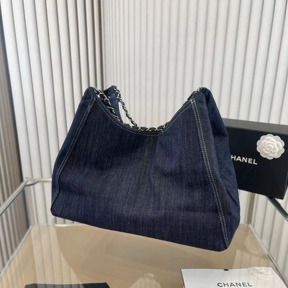 luxury Large Capacity Denim Tote Bag