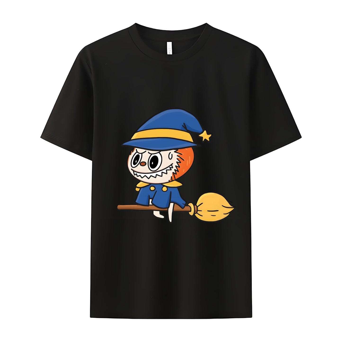 Cute Labubu The Monsters Crew Neck T-Shirt For Labubu Lover