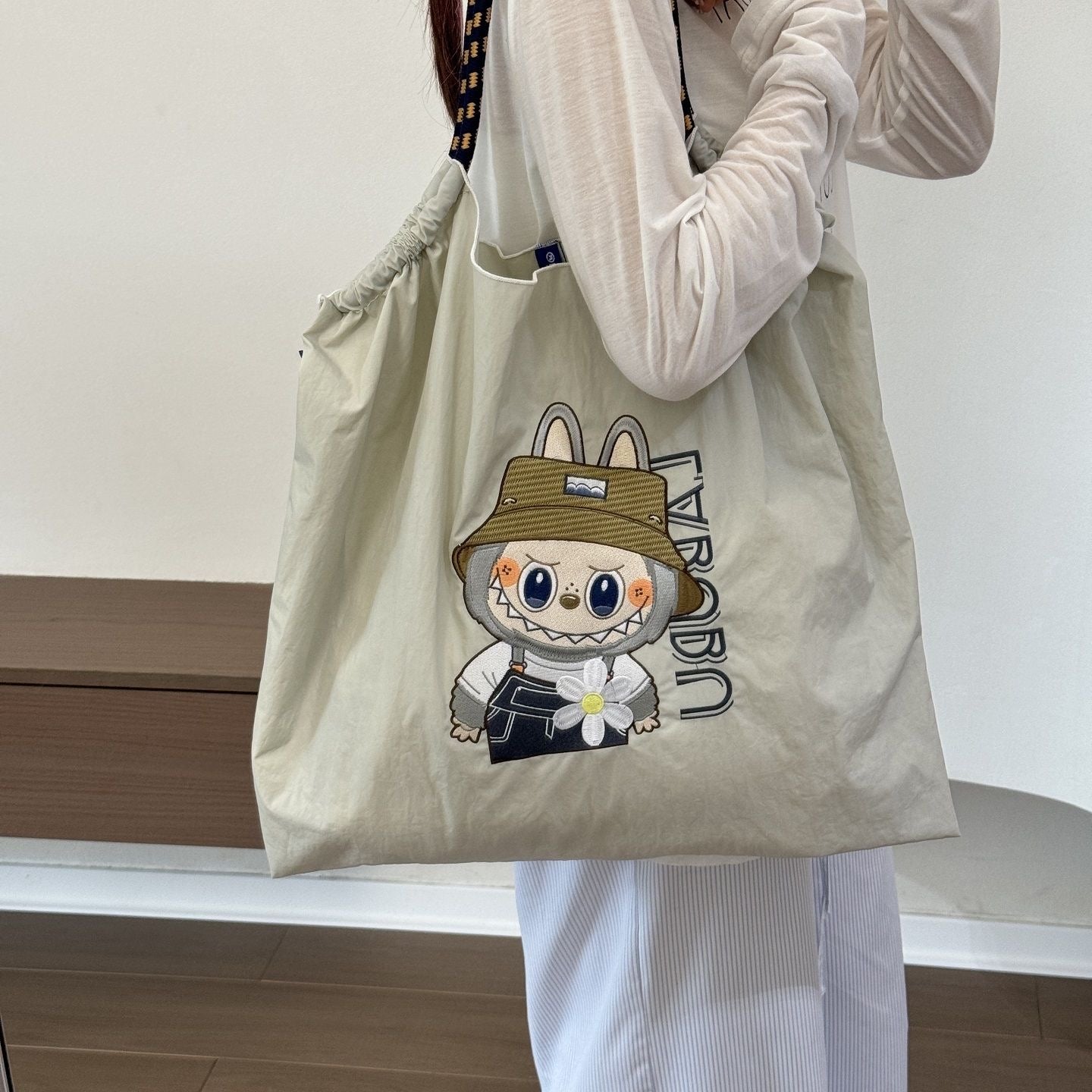 Labubu Explorer Tote Bag – Cute Meets Utility