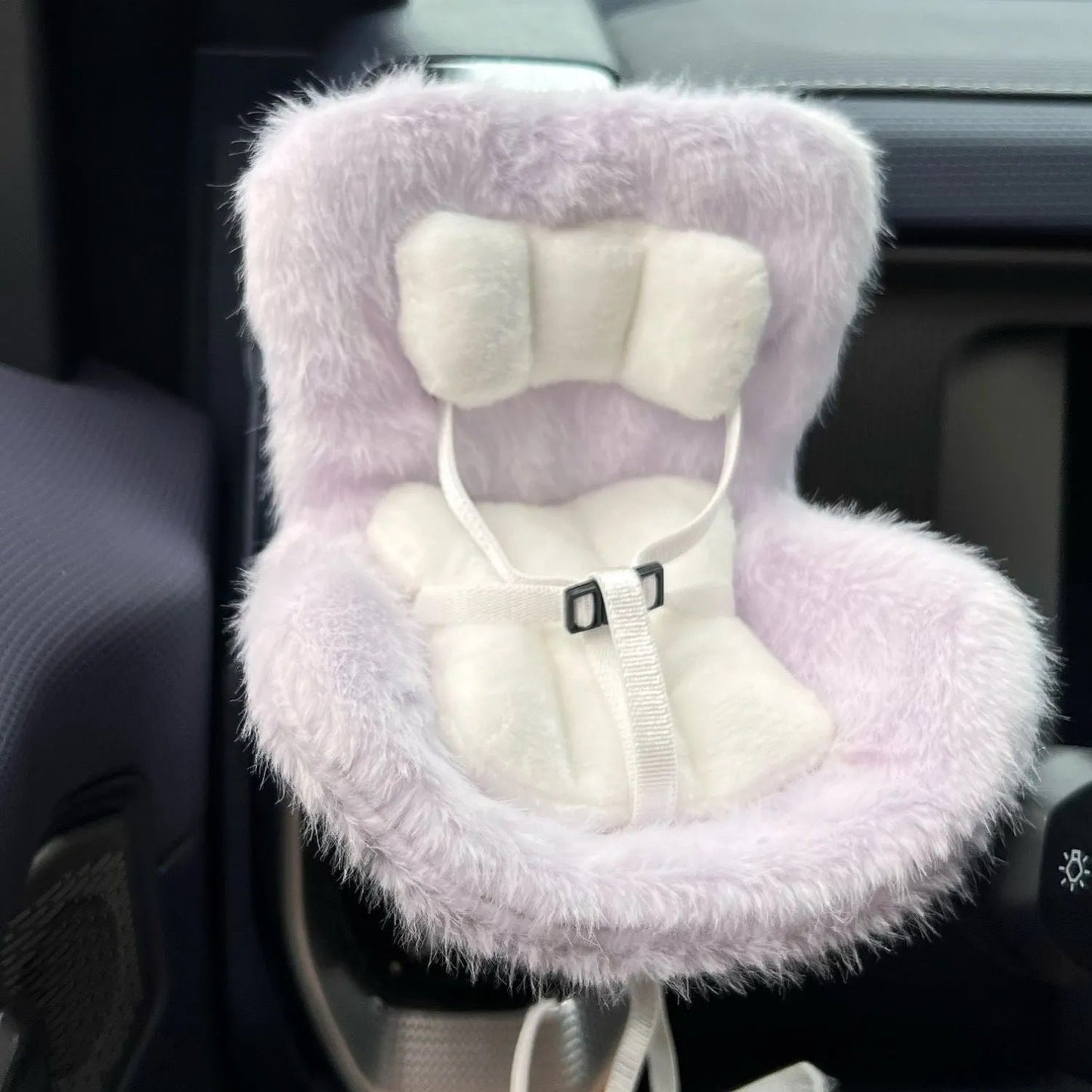 Labubu Plush Car Seat - Pastel Collection (5 farger)