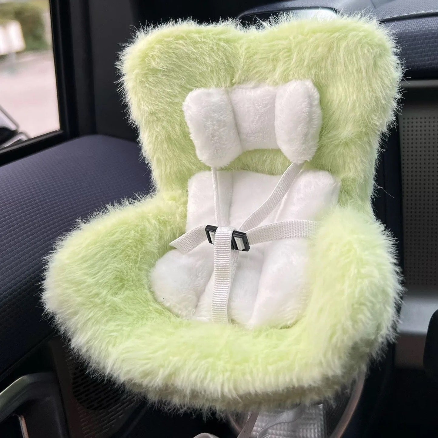 Labubu Plush Car Seat - Pastel Collection (5 farger)
