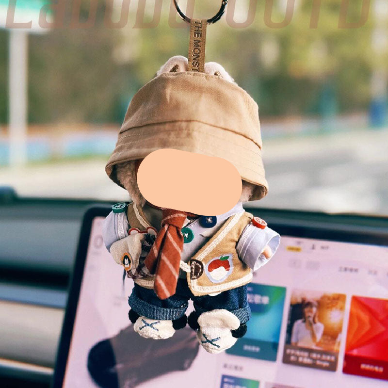Labubo Outfits Explorer Set Accessories Fashion Keychain Labubo Clothing Labubo Outfit