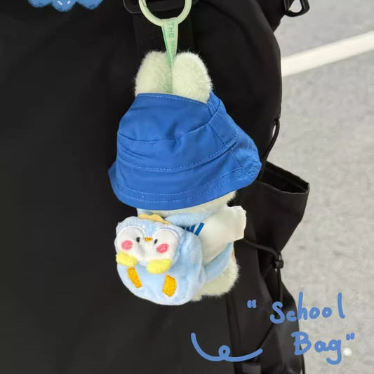 Clothes Labubo Baseball uniform with Backpack Keychain Labubo Clothing Macaron Clothes for Labubo