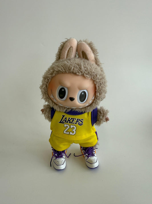 Jersey de basquete do Labubu NBA - Edição Lakers #23