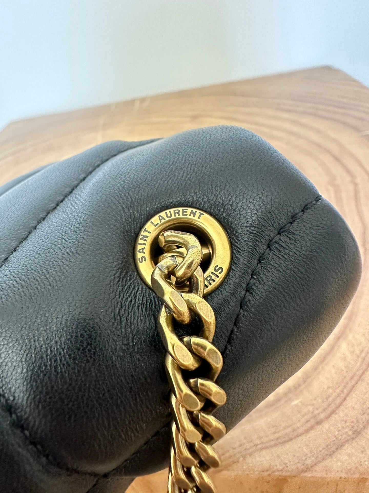 luxury | Loulou Puffer Toy Bag In Quilted Lambskin Gold Hardware Size 23x15.5x8.5
