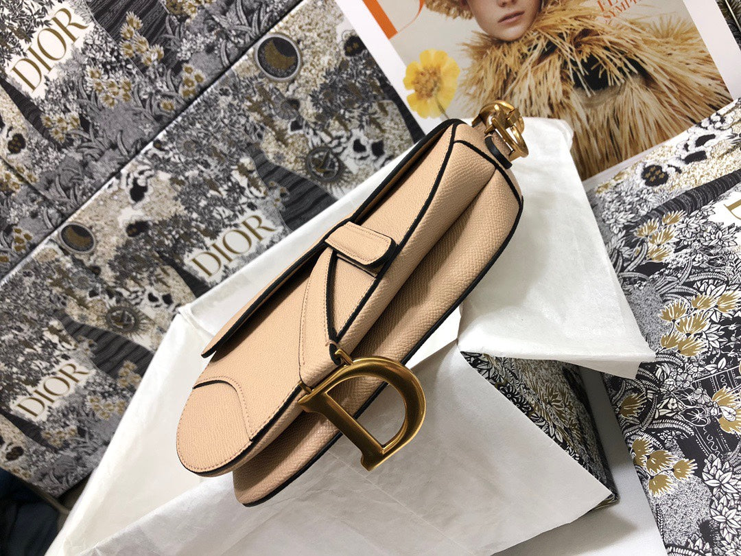 luxury Saddle Small Nude Color 21x18x5 cm