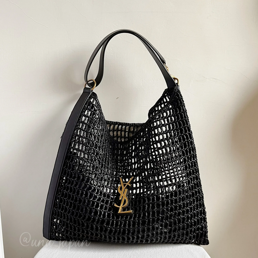 SAINT LAURENT luxury Raffia tote Bag