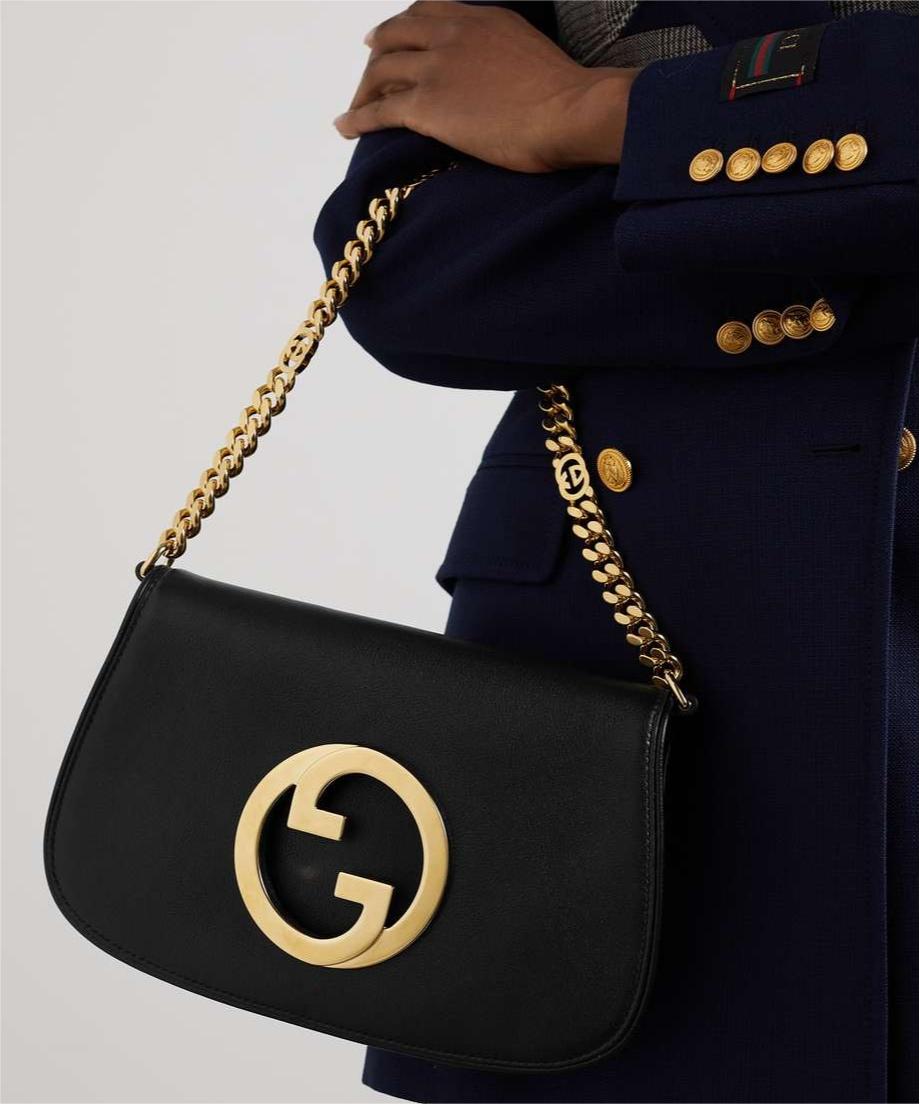 luxury New Blondie leather shoulder bag