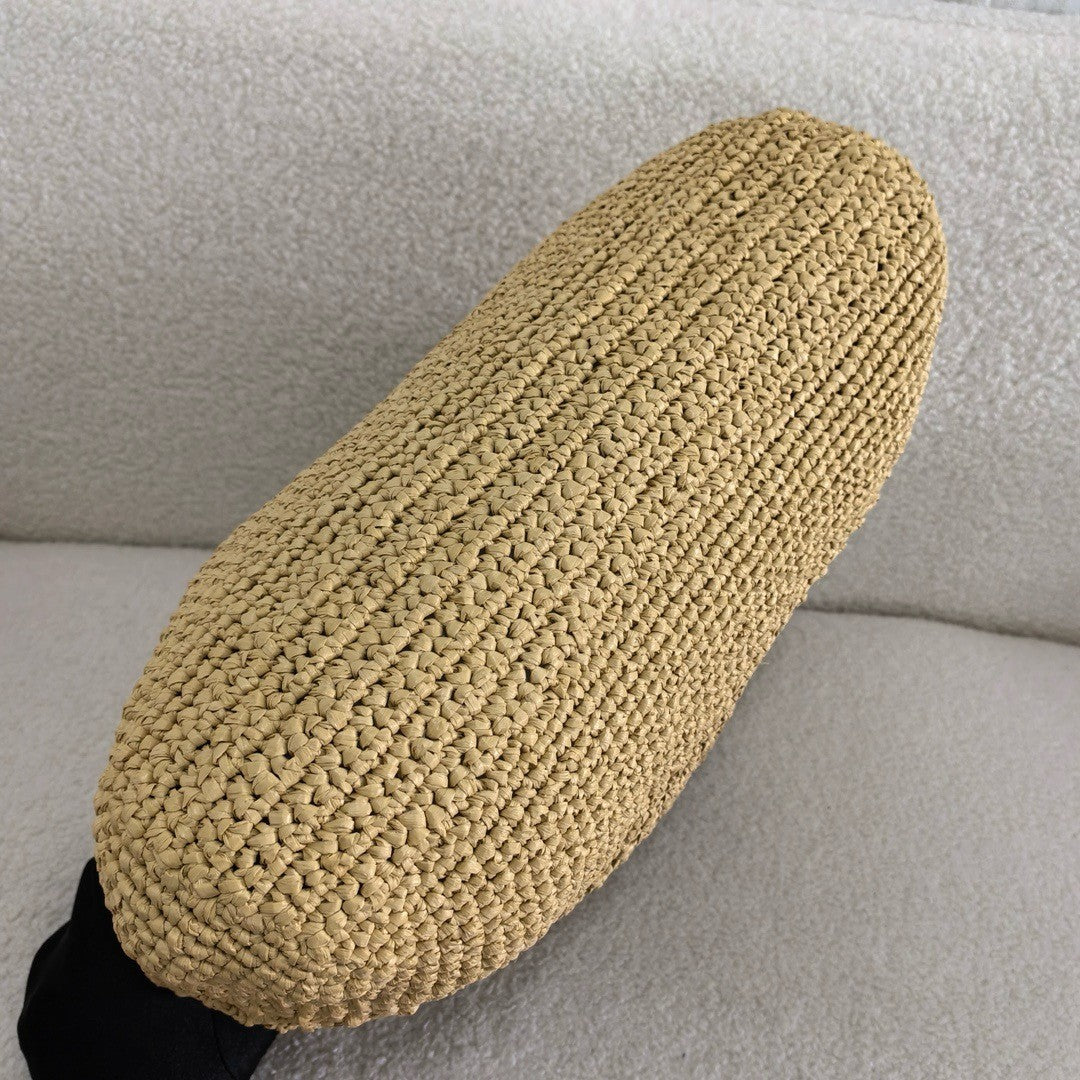 SAINT LAURENT luxury Raffia Icare Tote Bag