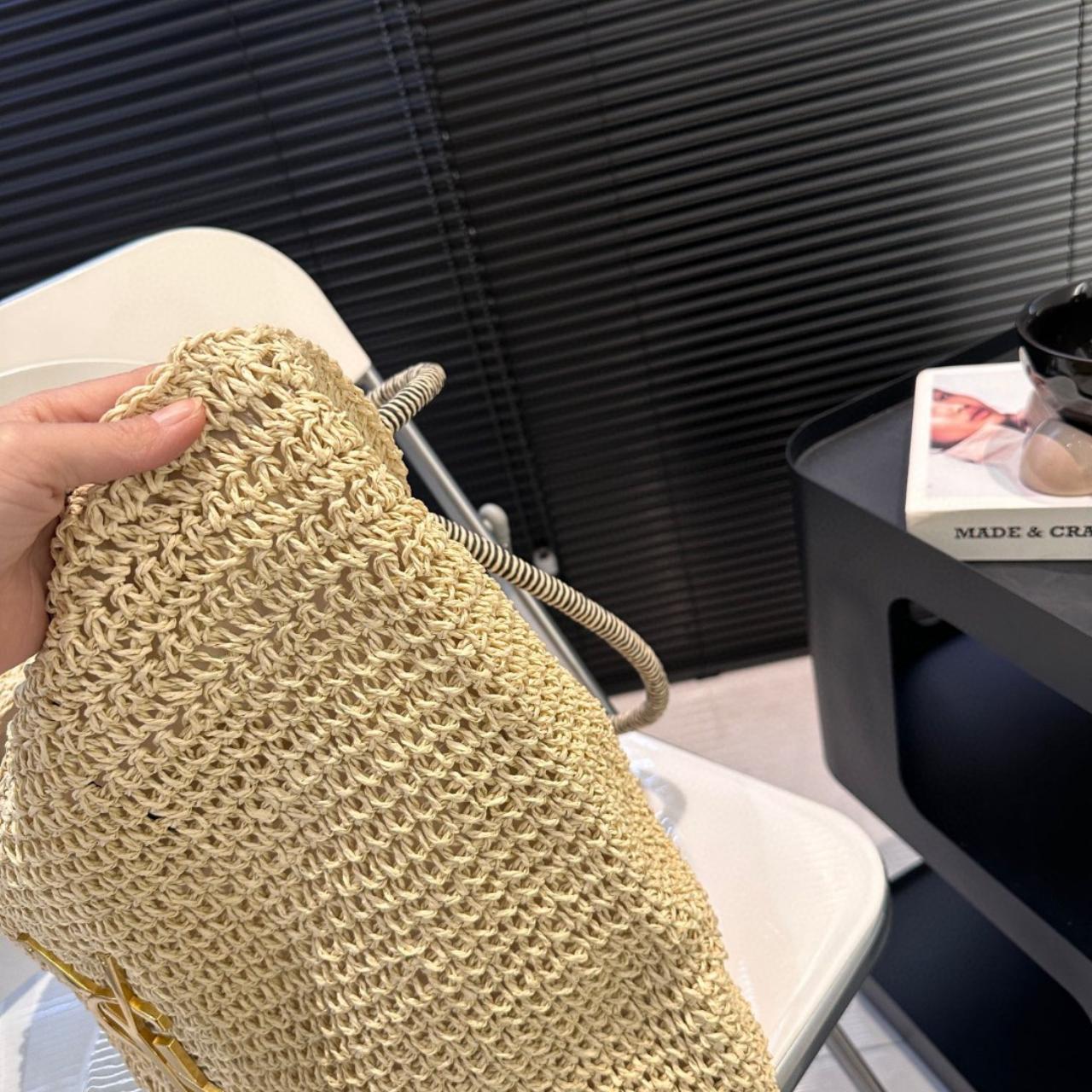 SAINT LAURENT luxury Raffia Bag