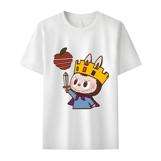 キングラブブラブブの恋人の贈り物のためのモンスタークルーネックTシャツ