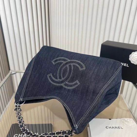 luxury Large Capacity Denim Tote Bag
