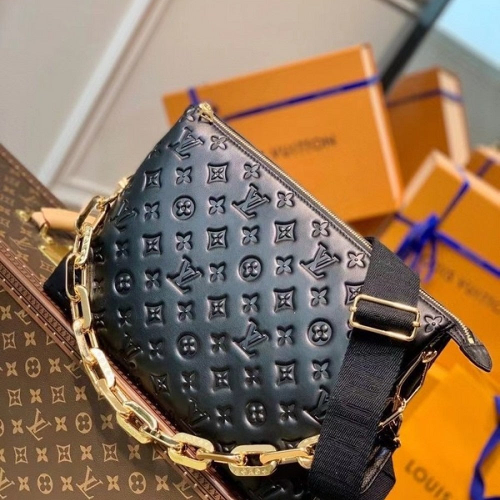 Luxury Coussin MM Bag Black