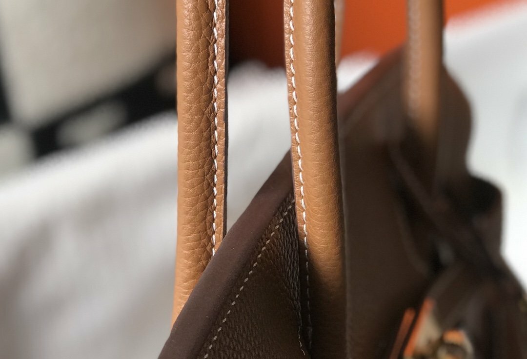 luxury HMS Handle Bag 30cm Brown