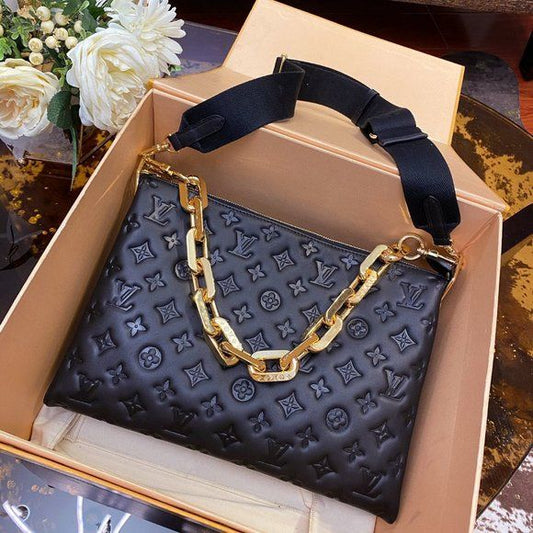 Luxury Coussin MM Bag Black