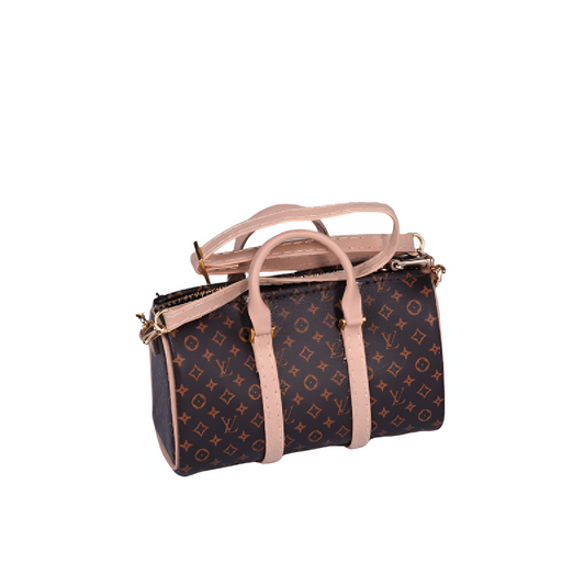Labubu L.V. Inspired Miniature Speedy Handbag